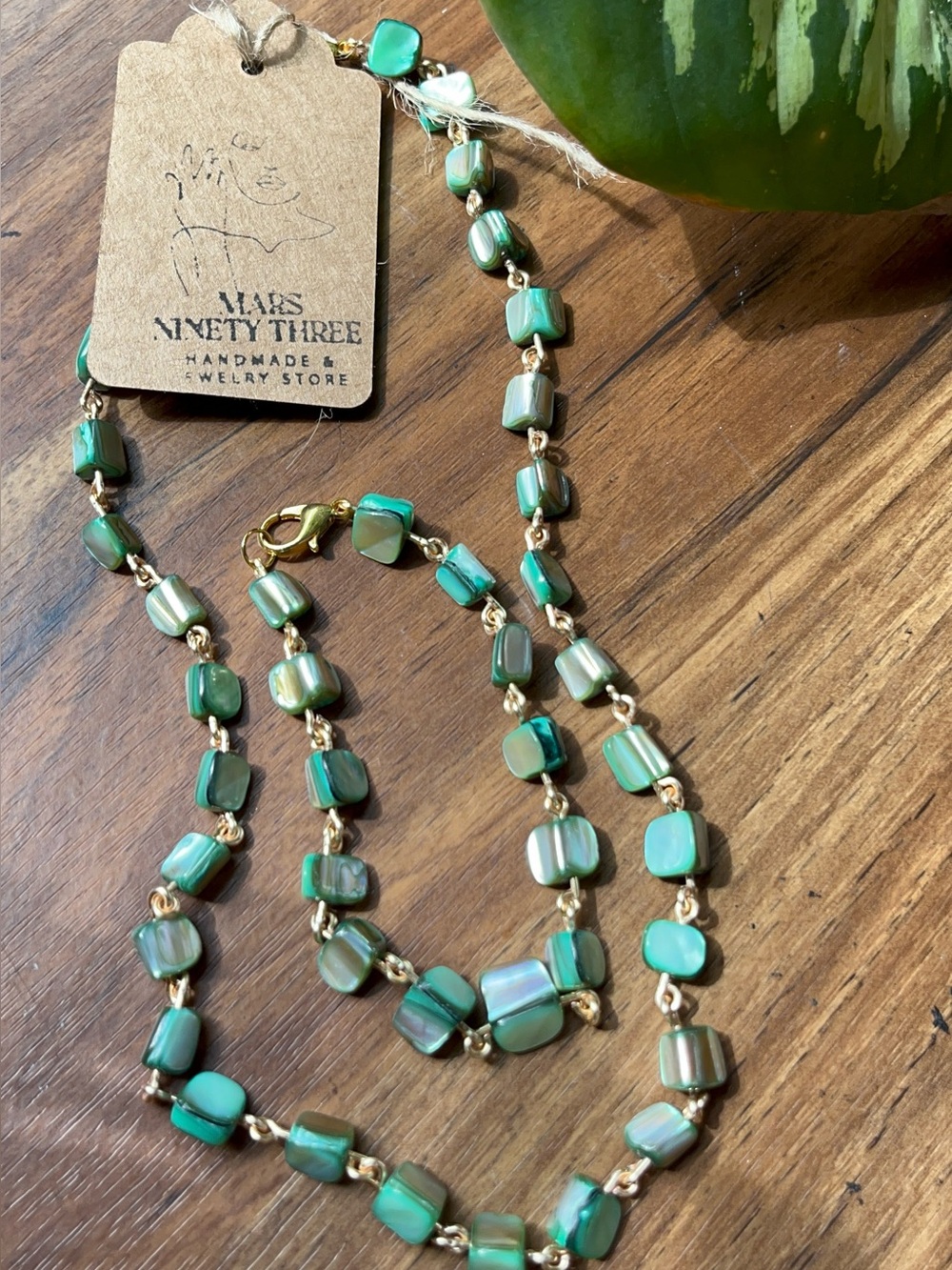 GREEN SHELL SET